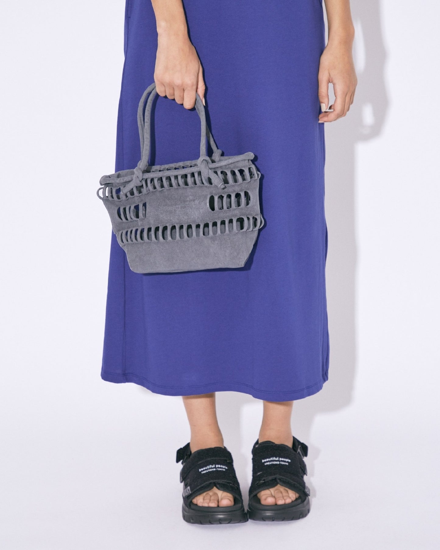 knobu knit shopping basket bag s