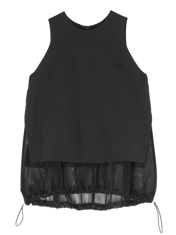 mesh layered n/s top