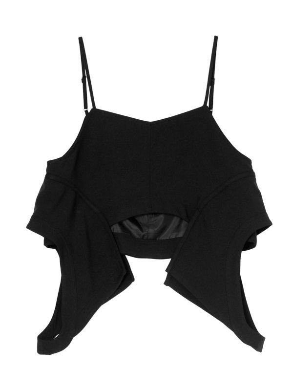 hole detail camisole
