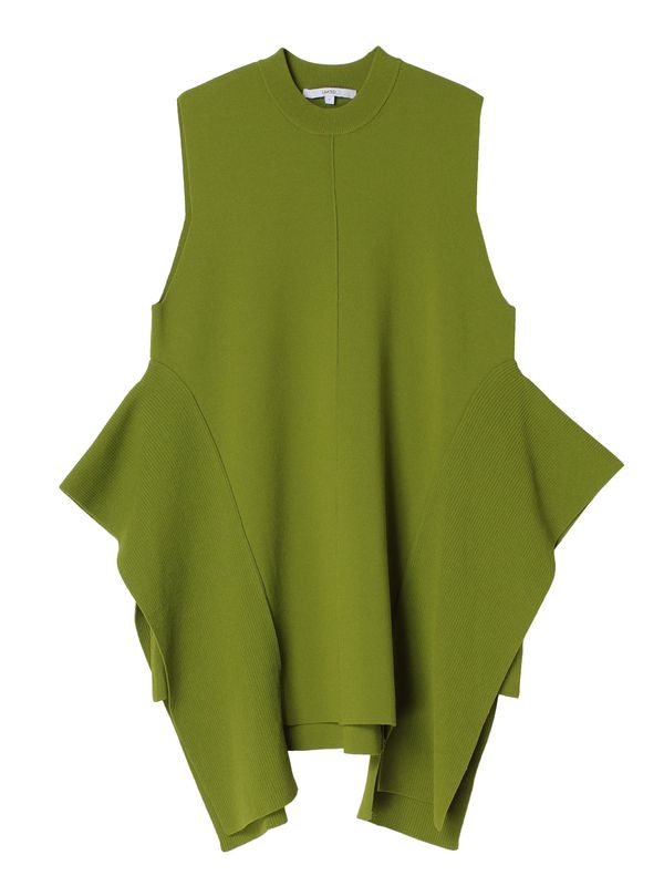 side parts sleeveless knit top