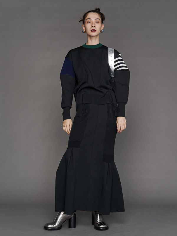 gather parts knit sk