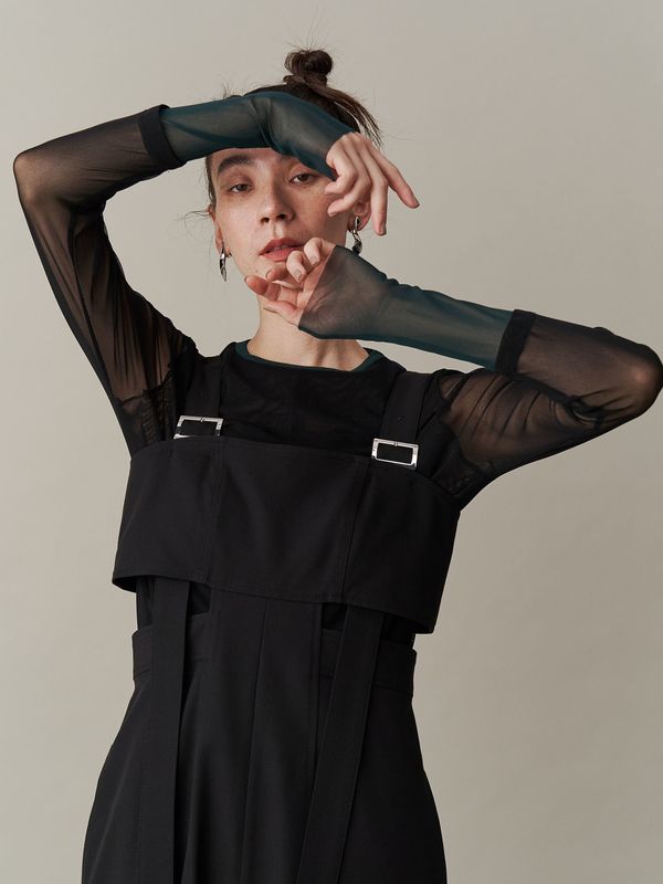 wave line sheer top