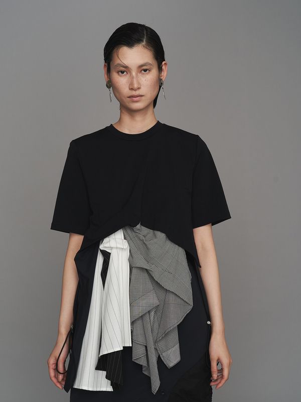 pattern mix t-sh