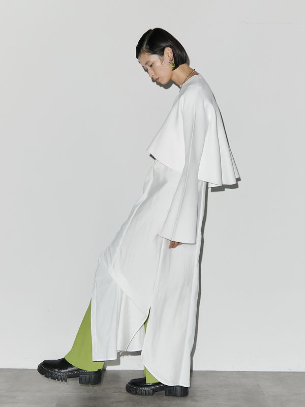 tuck long shirt cami-op