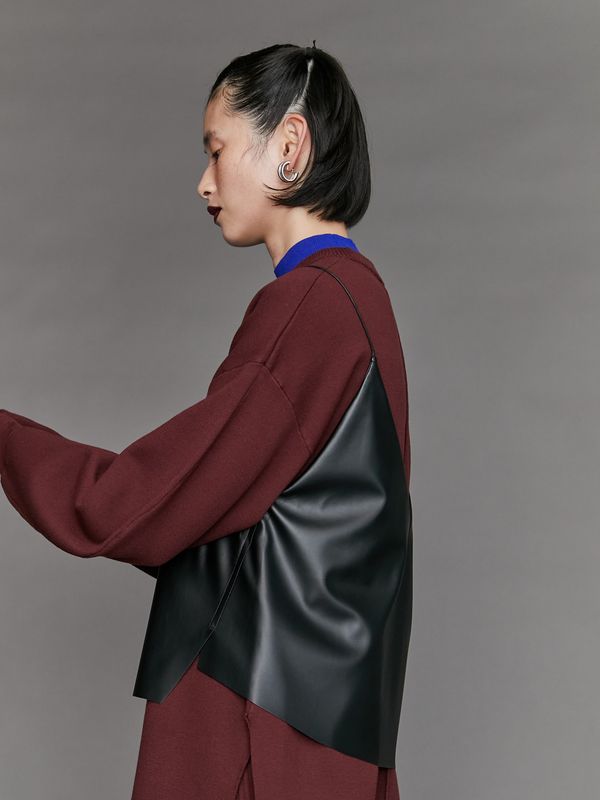 fake leather camisole