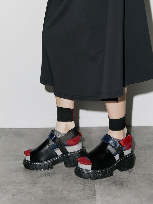 back line sheer socks