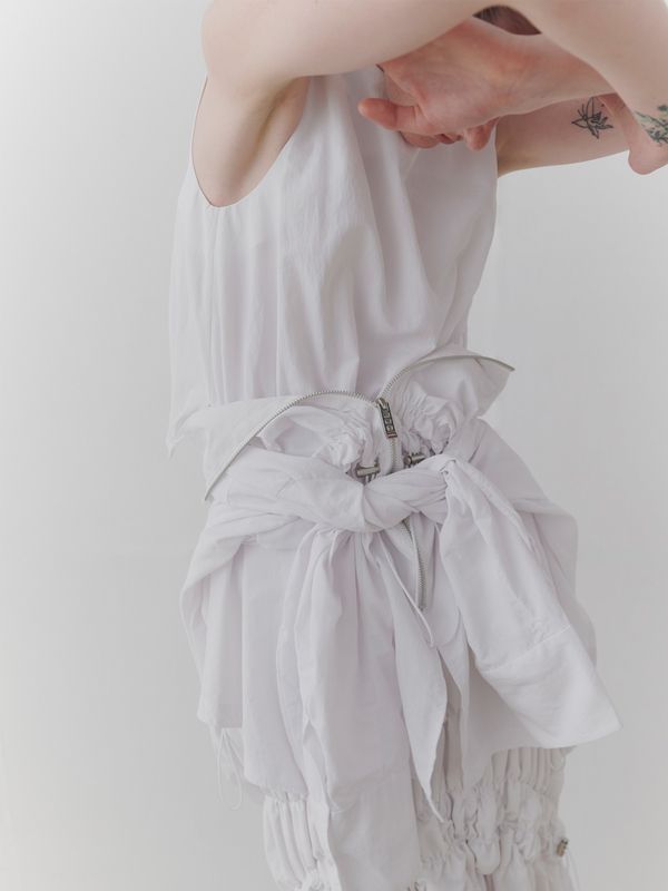 wave shirring 2way sh