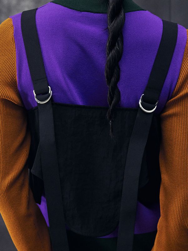 curve flap field bustier