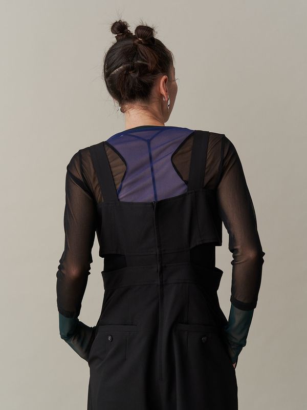 wave line sheer top