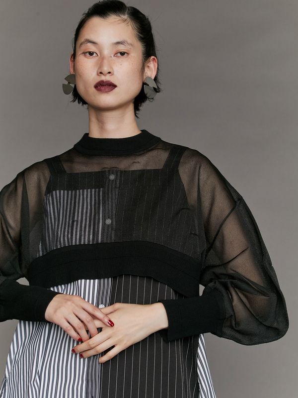 layered shirt camisole