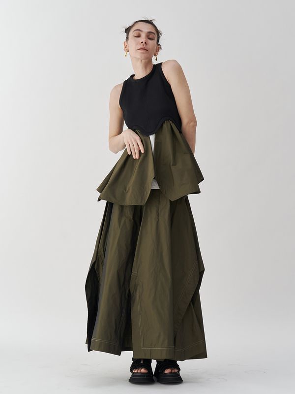 Irregular hem tank top