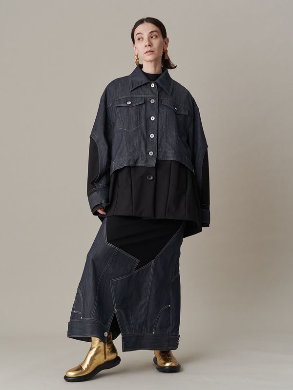 denim detail docking tent ct