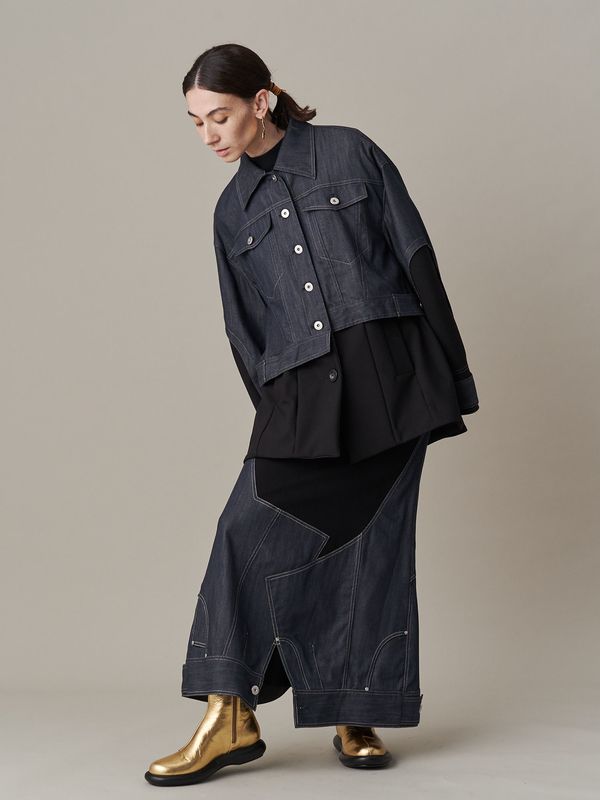 denim detail docking tent ct