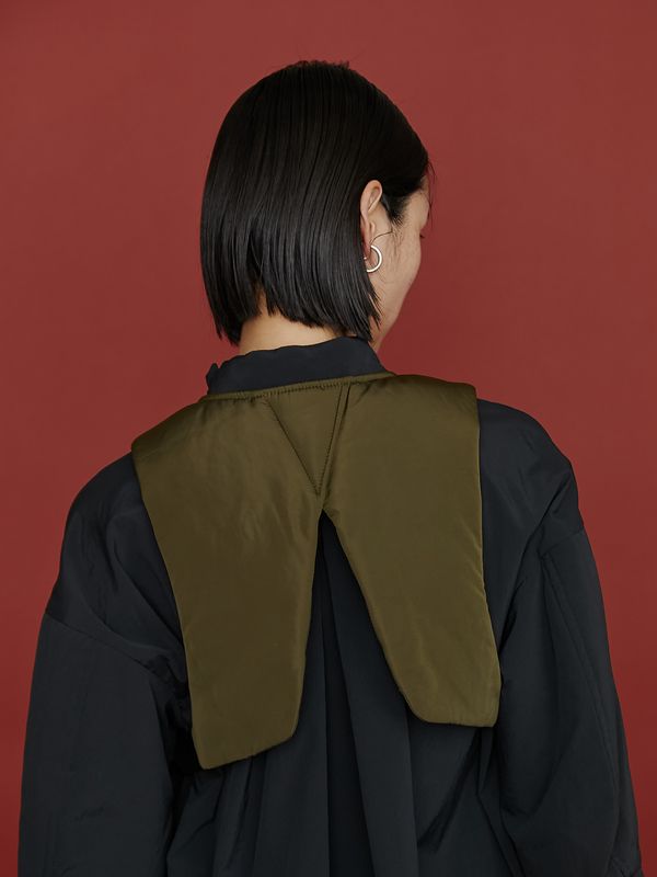 padded short vest