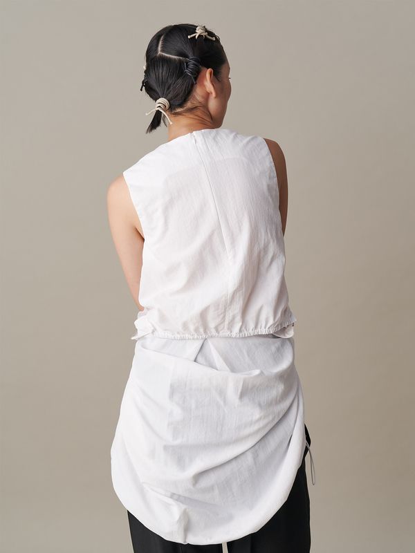 wave shirring 2way sh