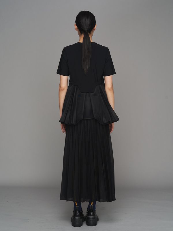 sheer origami pleats sk