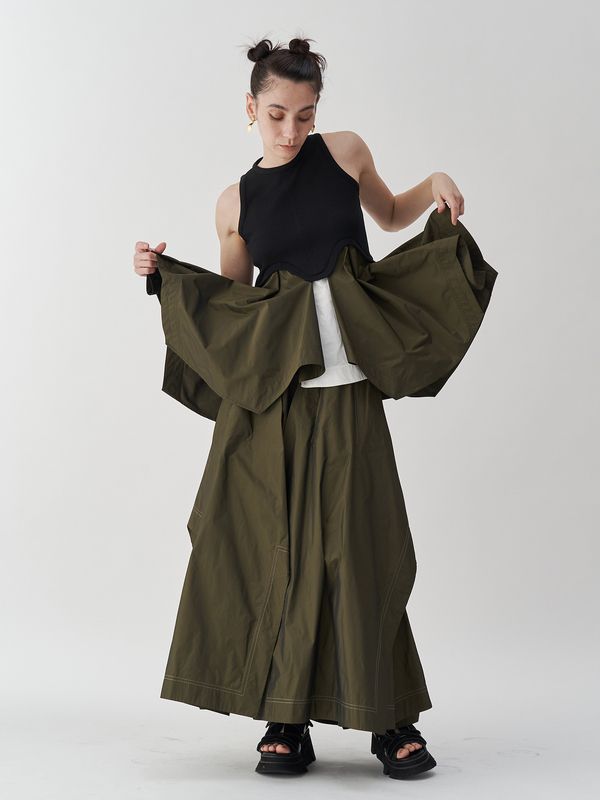 Irregular hem tank top