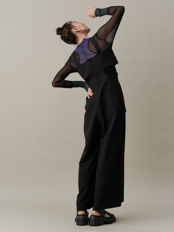 wave line sheer top