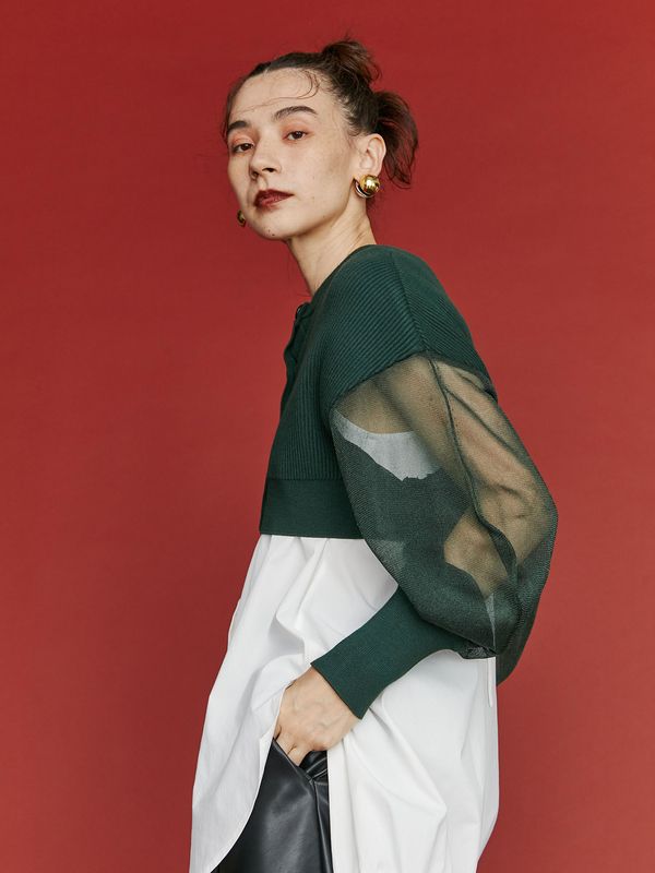 layered shirt camisole