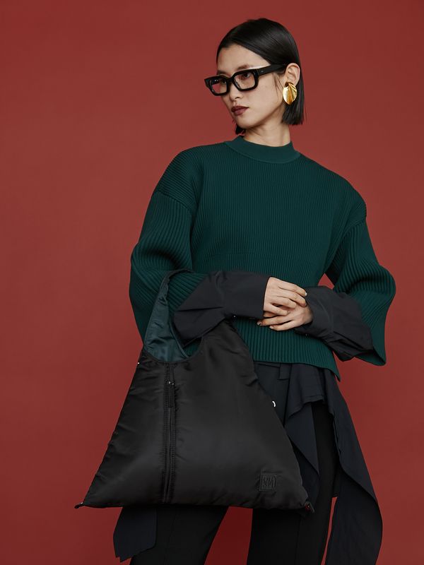 2way padded triangle bag