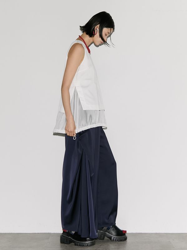 mesh layered n/s top