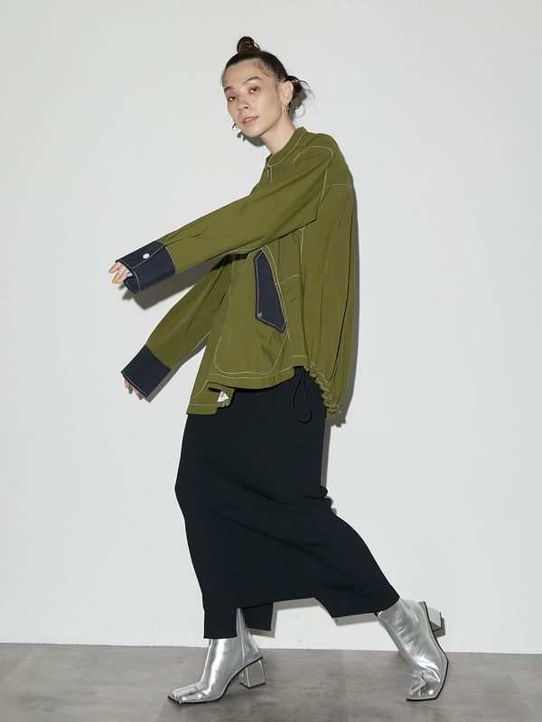 ma-1 detail shirt jk