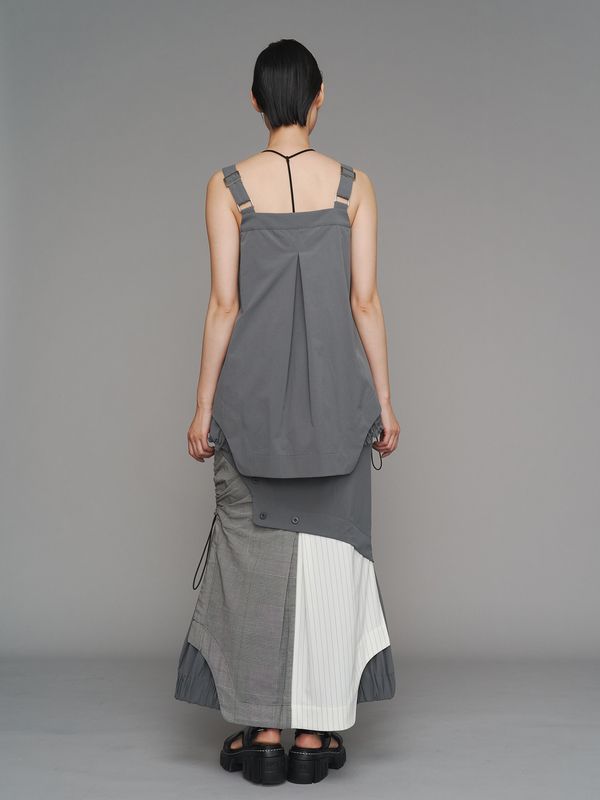 pattern mix shirt camisole
