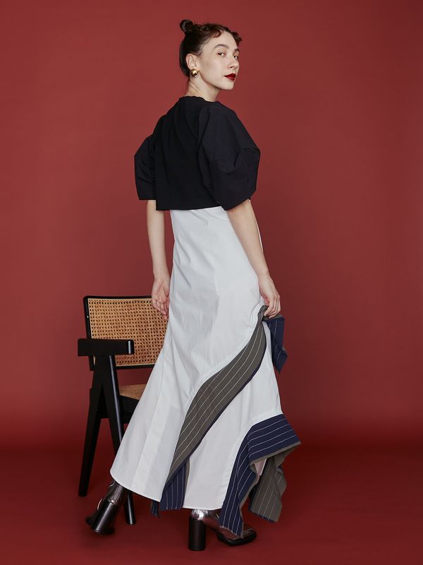 cocoon sleeve short top