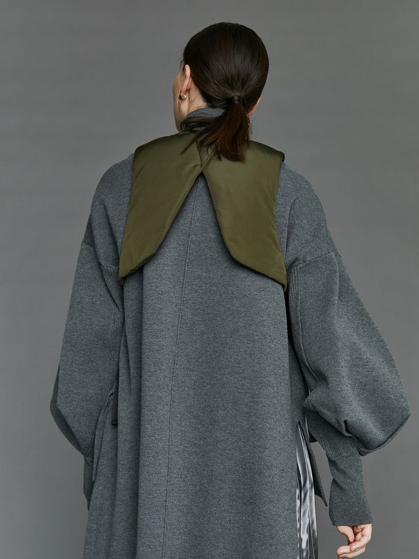 padded short vest