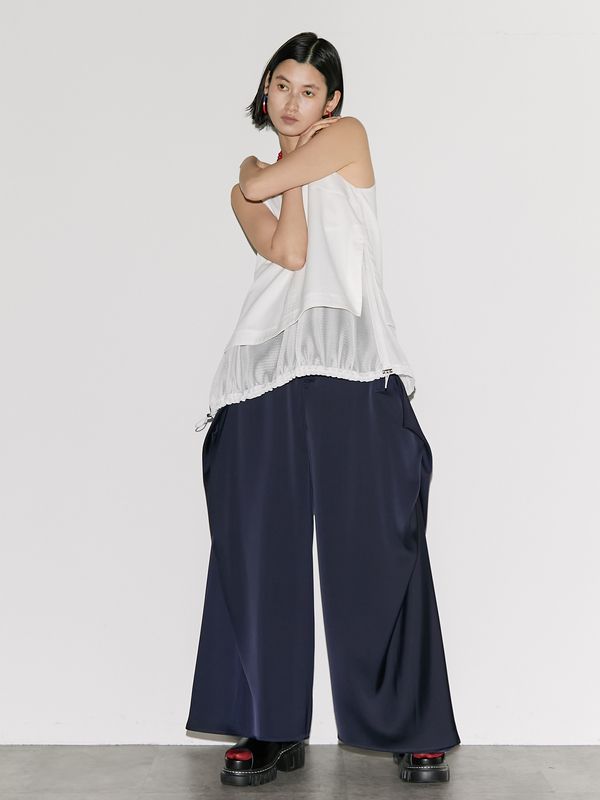mesh layered n/s top