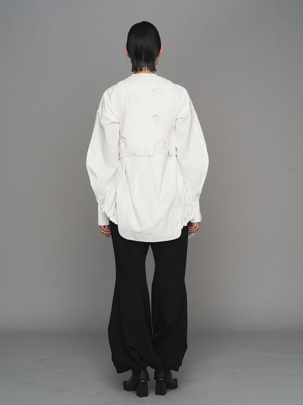 pattern mix shirt
