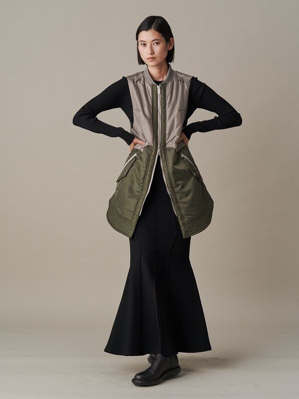 2way basic knit top