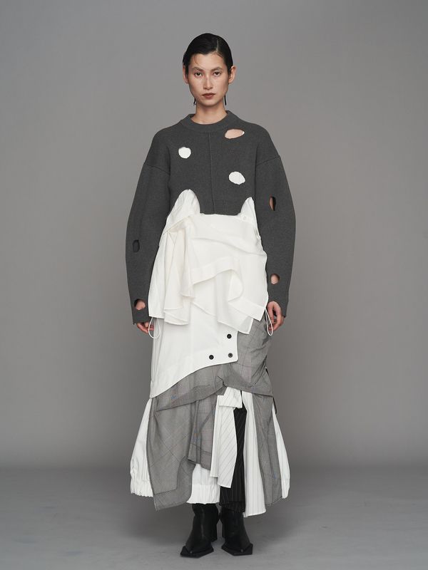 pattern mix shirt sk