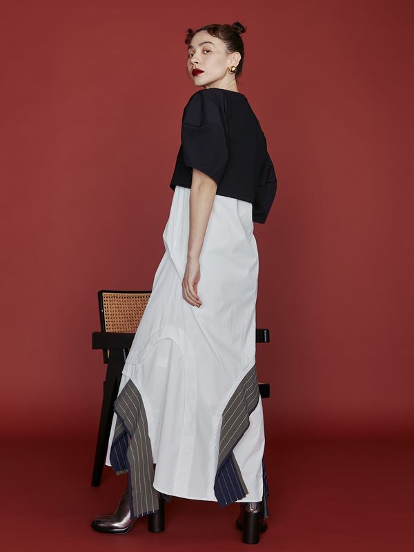 cocoon sleeve short top