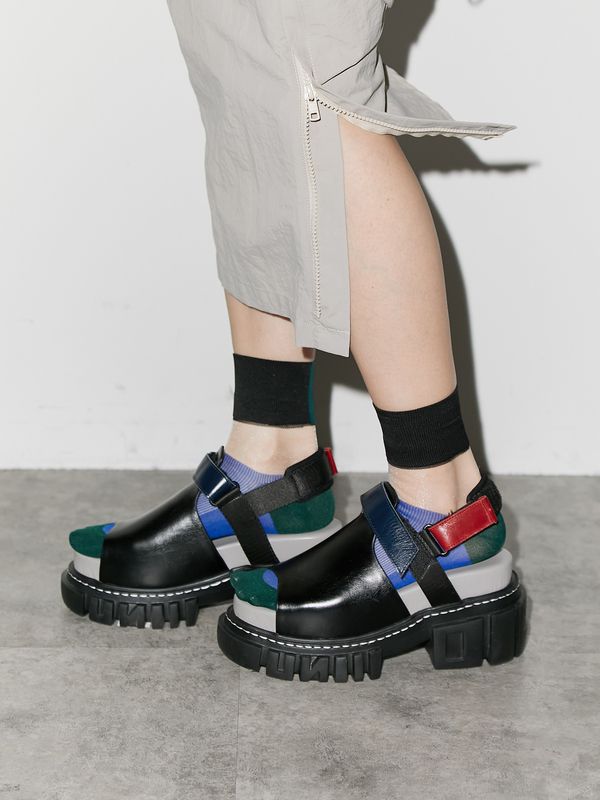 back line sheer socks