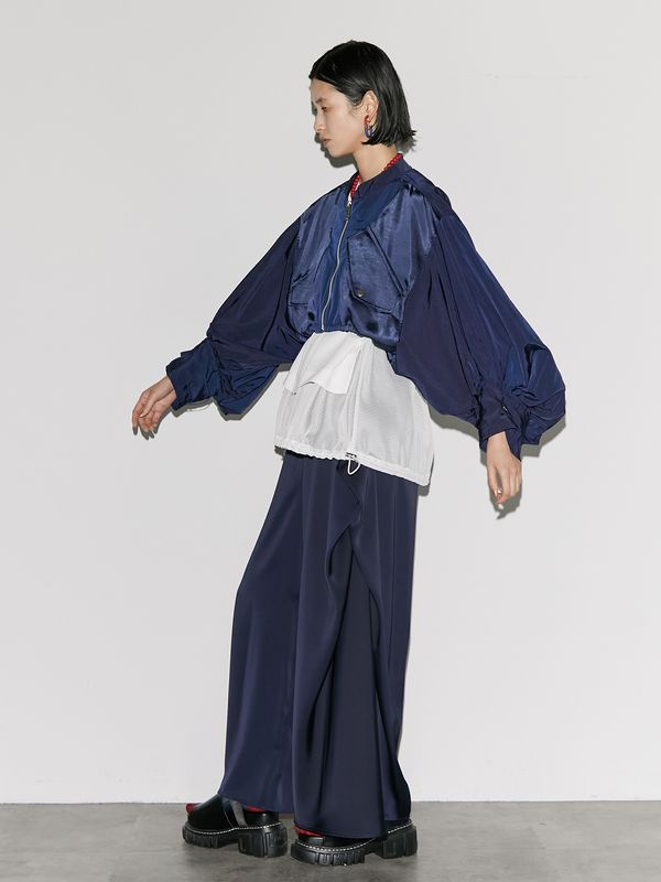 mesh layered n/s top