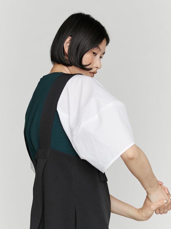 cocoon sleeve short top