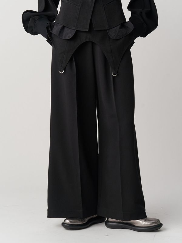 corset detail wide pt