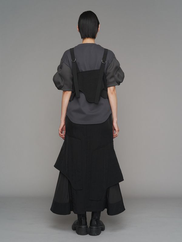 curve flap field bustier