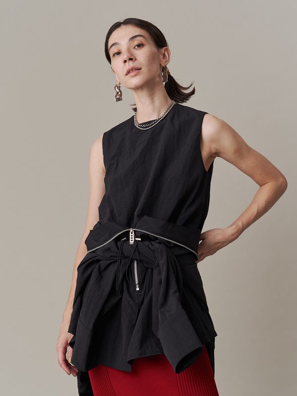 wave shirring 2way sh