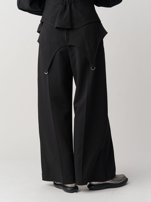 corset detail wide pt