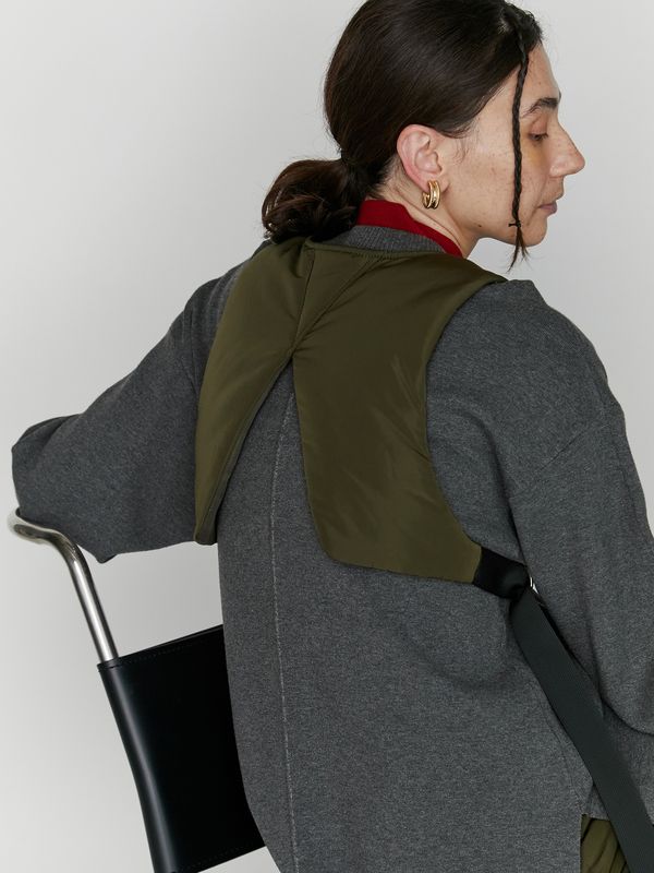 padded short vest