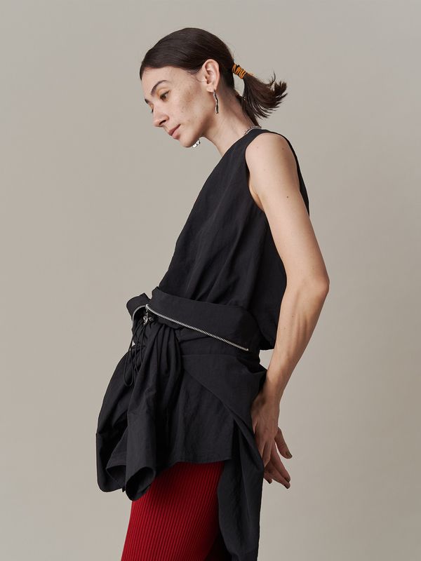 wave shirring 2way sh