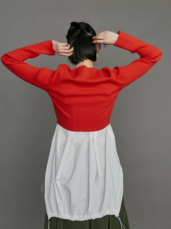 layered shirt camisole