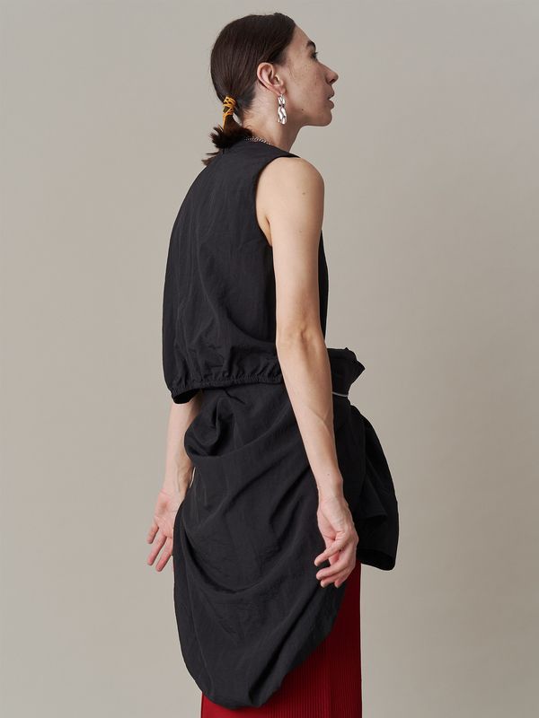 wave shirring 2way sh