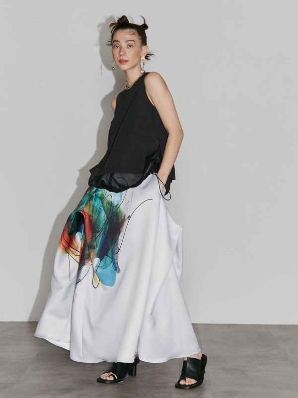 mesh layered n/s top