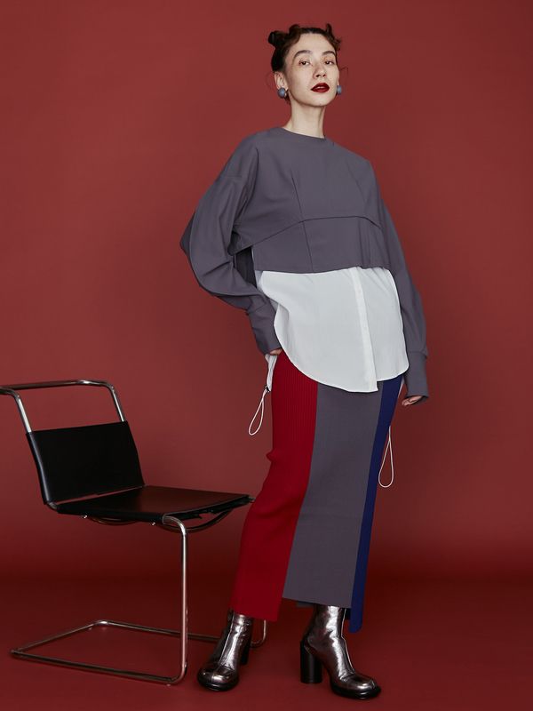 layered shirt camisole