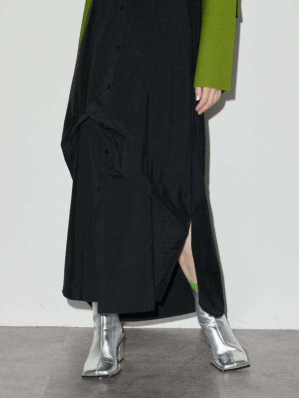 tuck long shirt cami-op