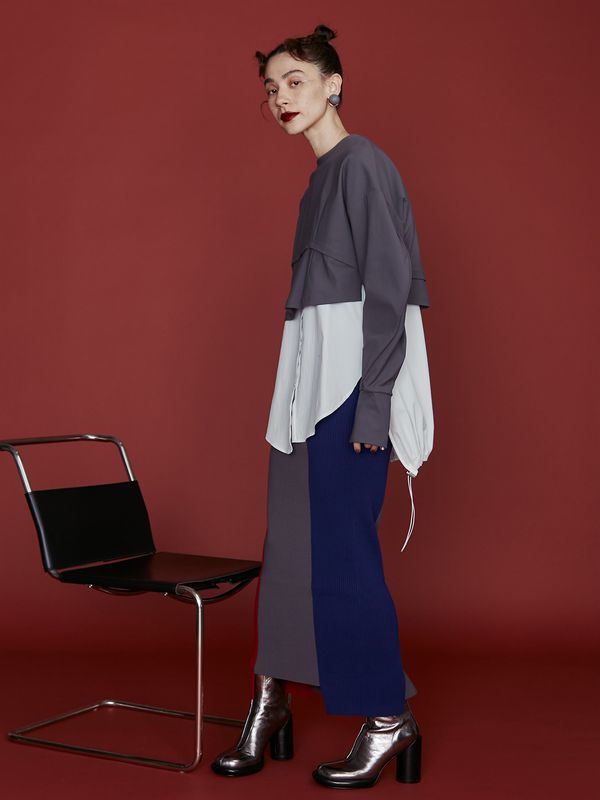 layered shirt camisole