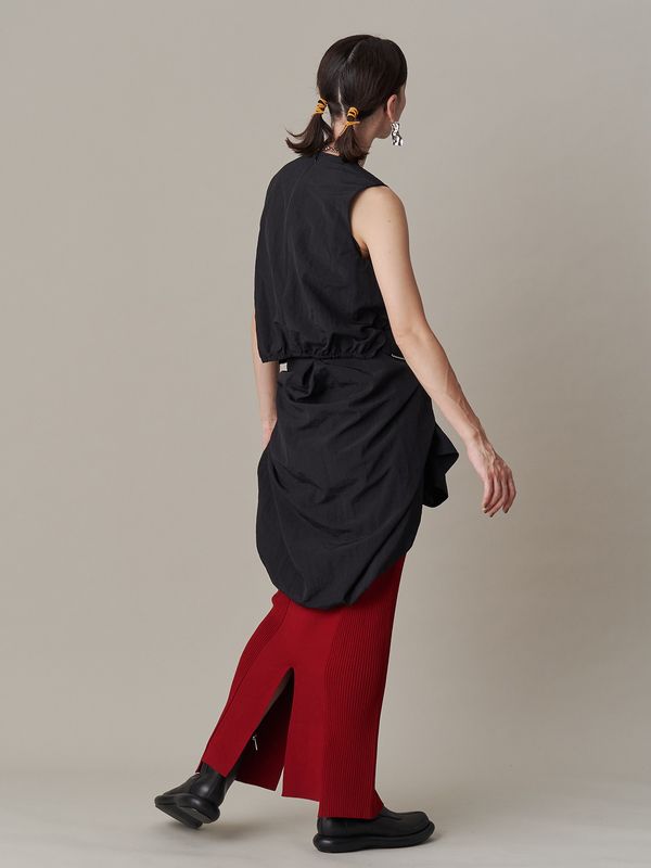 wave shirring 2way sh